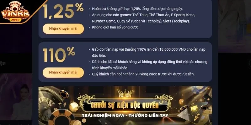 Khái quát qua một số ưu đãi hấp dẫn có tại địa chỉ